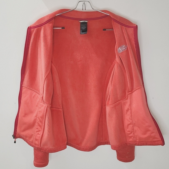 The North Face Agave Jacket in Melon Red Heather Sz L - Picture 4 of 14
